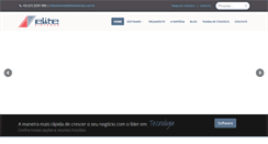 Desktop Screenshot of elitesistemas.com.br